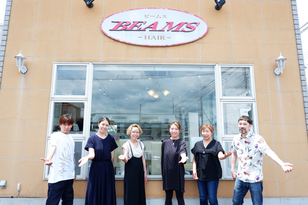BEAMS-HAIR集合写真
